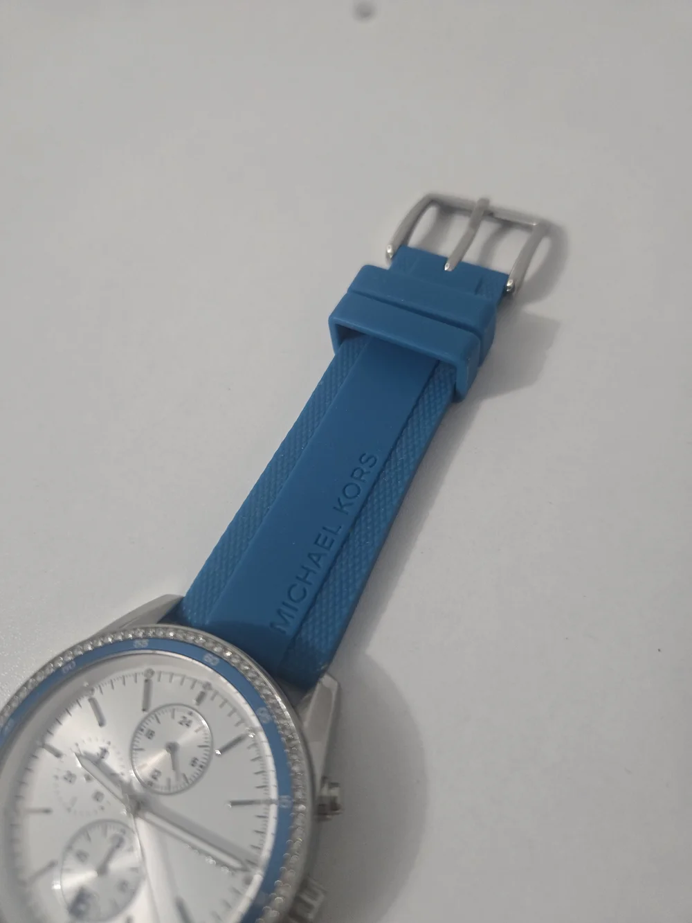 Michael Kors Hadyn Chronograph Watch Santorini Blue - Excellent Condition!